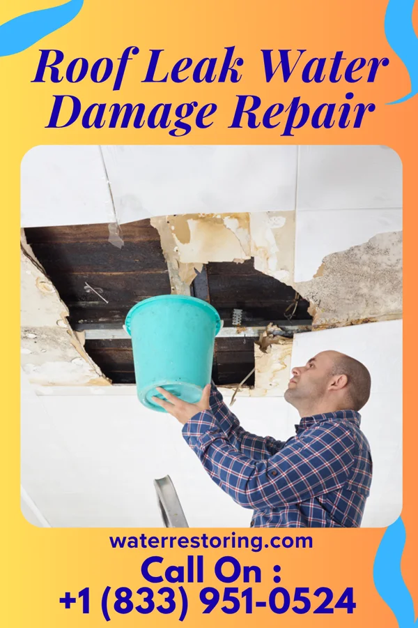 Roof Leak Water Damage Repair in Fairmount, IN